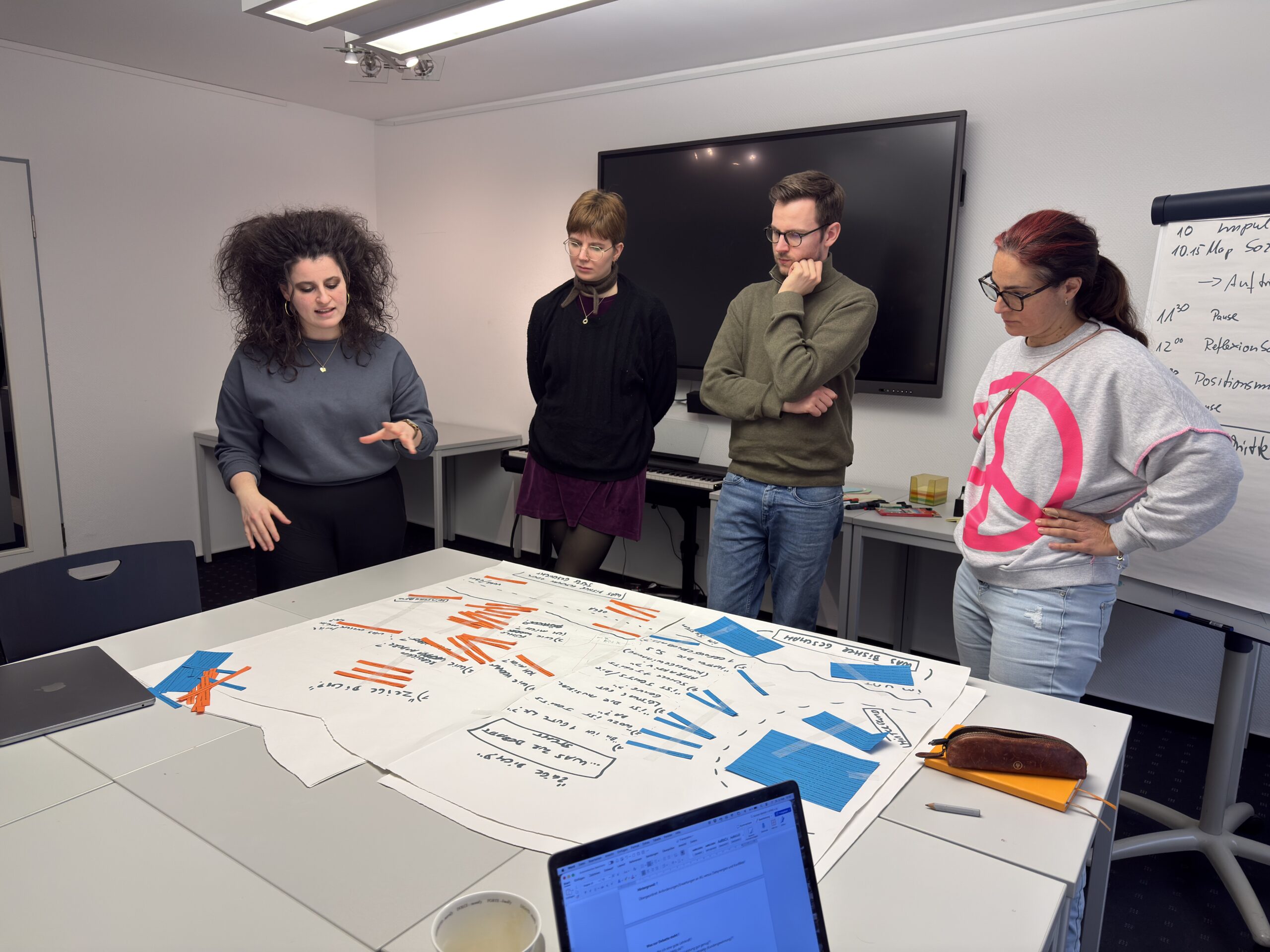 Triangulation der Daten